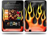 Metal Flames Decal Style Skin fits Amazon Kindle Fire HD 8.9 inch