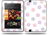 Pastel Flowers Decal Style Skin fits Amazon Kindle Fire HD 8.9 inch