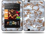 Rusted Metal Decal Style Skin fits Amazon Kindle Fire HD 8.9 inch