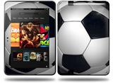 Soccer Ball Decal Style Skin fits Amazon Kindle Fire HD 8.9 inch