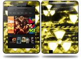 Radioactive Yellow Decal Style Skin fits Amazon Kindle Fire HD 8.9 inch