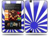 Rising Sun Japanese Flag Blue Decal Style Skin fits Amazon Kindle Fire HD 8.9 inch
