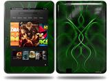 Abstract 01 Green Decal Style Skin fits Amazon Kindle Fire HD 8.9 inch