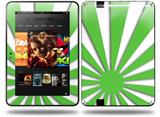 Rising Sun Japanese Flag Green Decal Style Skin fits Amazon Kindle Fire HD 8.9 inch