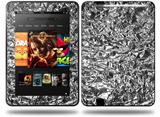 Aluminum Foil Decal Style Skin fits Amazon Kindle Fire HD 8.9 inch