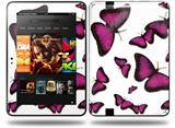 Butterflies Purple Decal Style Skin fits Amazon Kindle Fire HD 8.9 inch