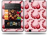 Petals Red Decal Style Skin fits Amazon Kindle Fire HD 8.9 inch