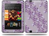 Victorian Design Purple Decal Style Skin fits Amazon Kindle Fire HD 8.9 inch