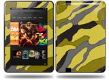 Camouflage Yellow Decal Style Skin fits Amazon Kindle Fire HD 8.9 inch