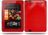 Solids Collection Red Decal Style Skin fits Amazon Kindle Fire HD 8.9 inch