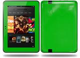 Solids Collection Green Decal Style Skin fits Amazon Kindle Fire HD 8.9 inch