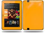 Solids Collection Orange Decal Style Skin fits Amazon Kindle Fire HD 8.9 inch