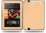 Solids Collection Peach Decal Style Skin fits Amazon Kindle Fire HD 8.9 inch