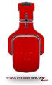 Solids Collection Red Decal Style Skin (fits Tritton AX Pro Gaming Headphones - HEADPHONES NOT INCLUDED) 