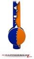 Ripped Colors Blue Orange Decal Style Skin (fits Sol Republic Tracks Headphones - HEADPHONES NOT INCLUDED) 