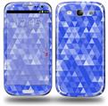 Triangle Mosaic Blue - Decal Style Skin (fits Samsung Galaxy S III S3)