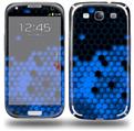 HEX Blue - Decal Style Skin (fits Samsung Galaxy S III S3)