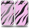 Zebra Skin Pink - Decal Style Skin (fits Samsung Galaxy S III S3)
