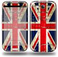 Painted Faded and Cracked Union Jack British Flag - Decal Style Skin (fits Samsung Galaxy S III S3)