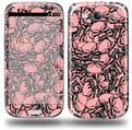 Scattered Skulls Pink - Decal Style Skin (fits Samsung Galaxy S III S3)