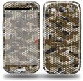 HEX Mesh Camo 01 Brown - Decal Style Skin (fits Samsung Galaxy S III S3)