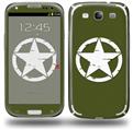 Distressed Army Star - Decal Style Skin (fits Samsung Galaxy S III S3)