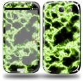 Electrify Green - Decal Style Skin (fits Samsung Galaxy S III S3)