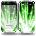 Lightning Green - Decal Style Skin (fits Samsung Galaxy S III S3)