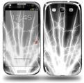Lightning White - Decal Style Skin (fits Samsung Galaxy S III S3)