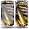 Bullets - Decal Style Skin (fits Samsung Galaxy S III S3)