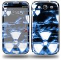 Radioactive Blue - Decal Style Skin (fits Samsung Galaxy S III S3)