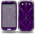 Abstract 01 Purple - Decal Style Skin (fits Samsung Galaxy S III S3)