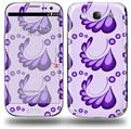 Petals Purple - Decal Style Skin (fits Samsung Galaxy S III S3)