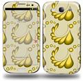 Petals Yellow - Decal Style Skin (fits Samsung Galaxy S III S3)