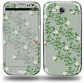 Victorian Design Green - Decal Style Skin (fits Samsung Galaxy S III S3)