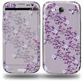 Victorian Design Purple - Decal Style Skin (fits Samsung Galaxy S III S3)