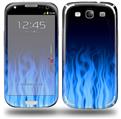 Fire Blue - Decal Style Skin (fits Samsung Galaxy S III S3)