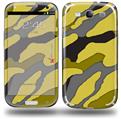 Camouflage Yellow - Decal Style Skin (fits Samsung Galaxy S III S3)