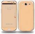 Solids Collection Peach - Decal Style Skin (fits Samsung Galaxy S III S3)