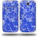 Triangle Mosaic Blue - Decal Style Skin (fits Samsung Galaxy S IV S4)