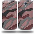 Camouflage Pink - Decal Style Skin (fits Samsung Galaxy S IV S4)