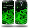 HEX Green - Decal Style Skin (fits Samsung Galaxy S IV S4)