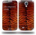 Fractal Fur Tiger - Decal Style Skin (fits Samsung Galaxy S IV S4)