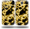 Electrify Yellow - Decal Style Skin (fits Samsung Galaxy S IV S4)