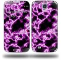 Electrify Hot Pink - Decal Style Skin (fits Samsung Galaxy S IV S4)