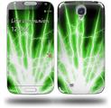 Lightning Green - Decal Style Skin (fits Samsung Galaxy S IV S4)