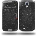Stardust Black - Decal Style Skin (fits Samsung Galaxy S IV S4)