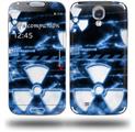 Radioactive Blue - Decal Style Skin (fits Samsung Galaxy S IV S4)