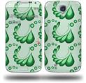 Petals Green - Decal Style Skin (fits Samsung Galaxy S IV S4)