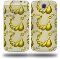 Petals Yellow - Decal Style Skin (fits Samsung Galaxy S IV S4)